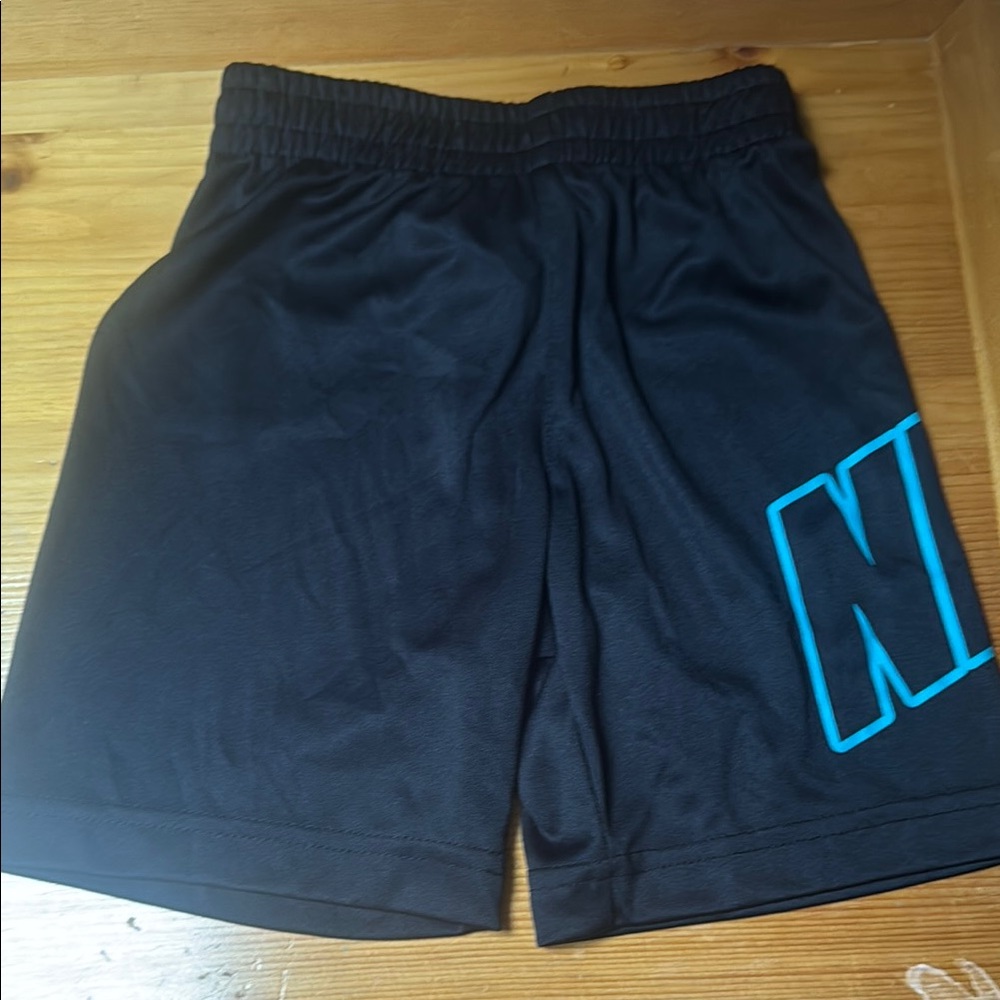 Boys 4T Nike Black and Blue Nike Dri-Fit Shorts
